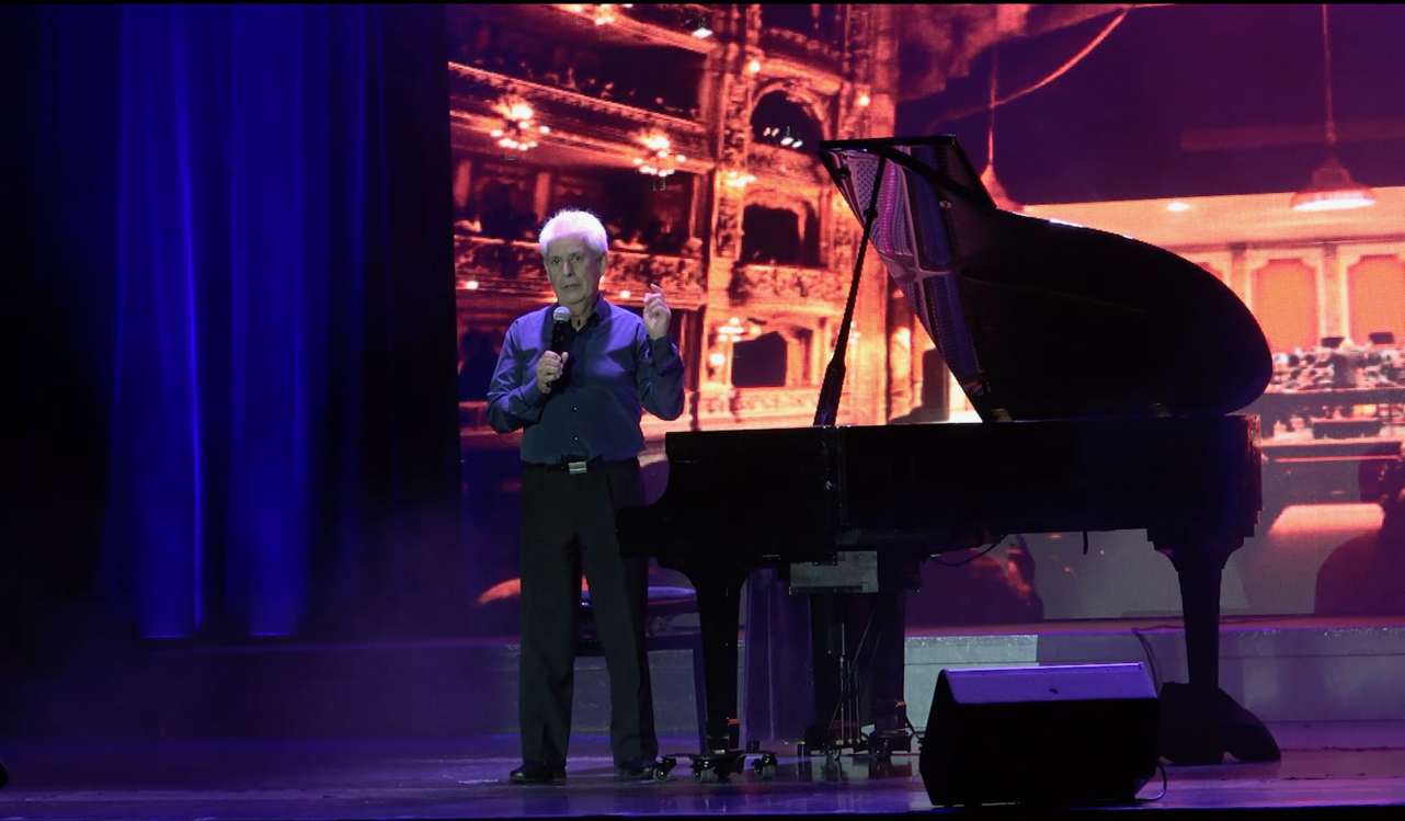 Mario Parmisano performing with the Regent Signature Orchestra
